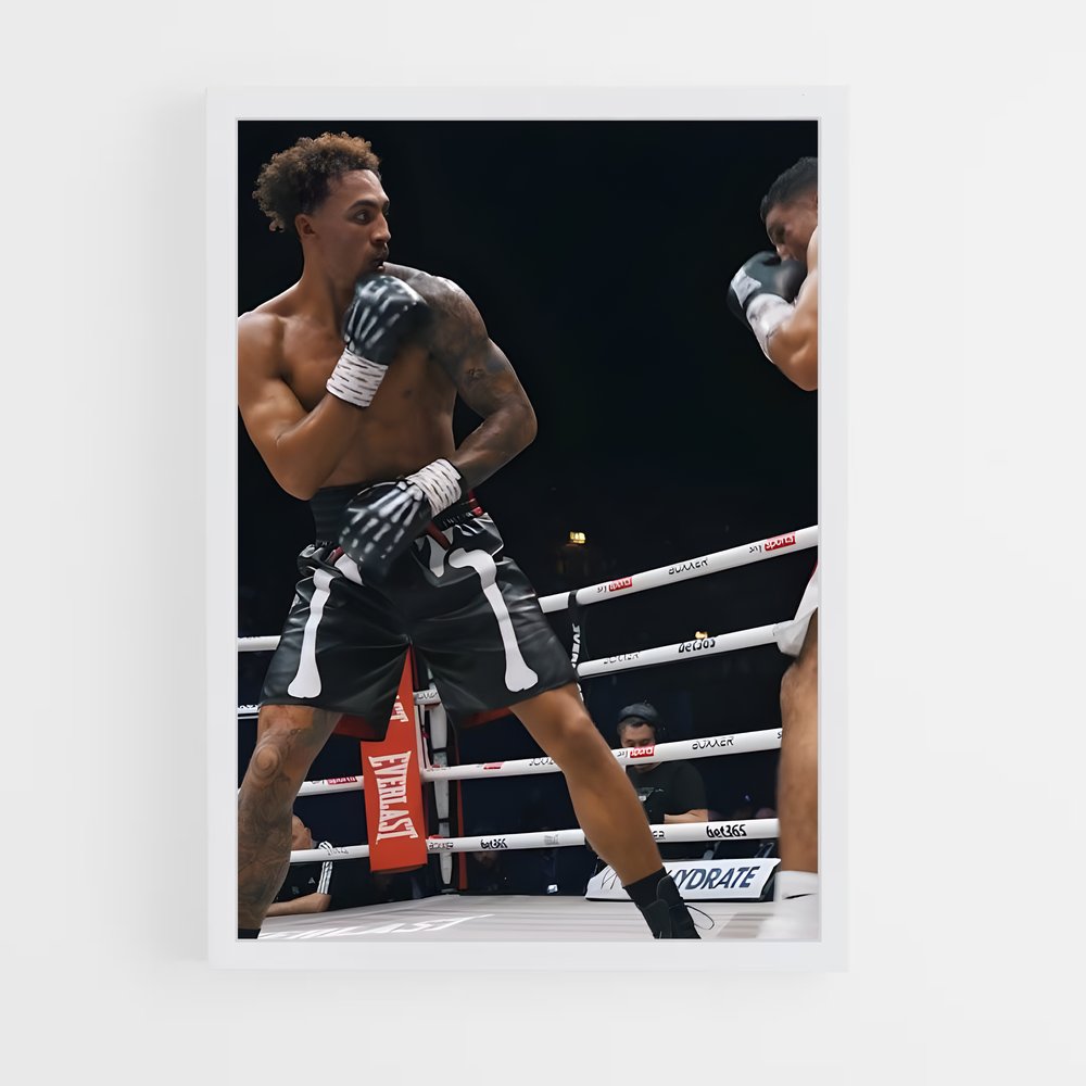 Poster Combat au Sommet – affiche Kick-boxing (vue 3)